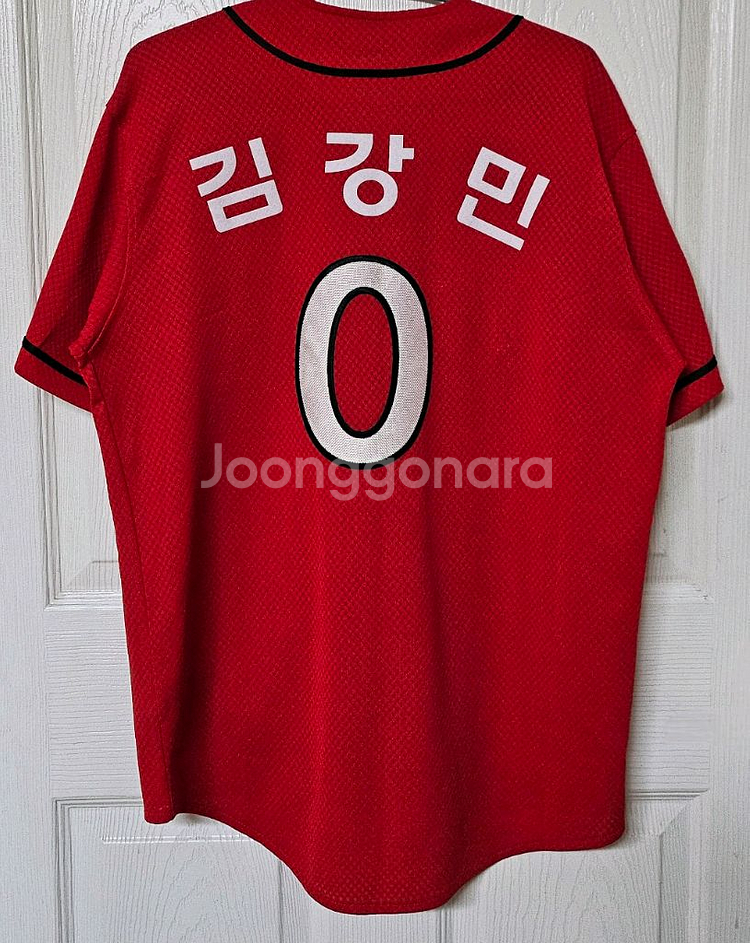 SK와이번스(SSG랜더스) 왕조 원정 유니폼(김강민)--1
