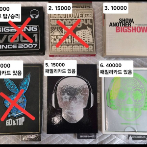 빅뱅 앨범 판매