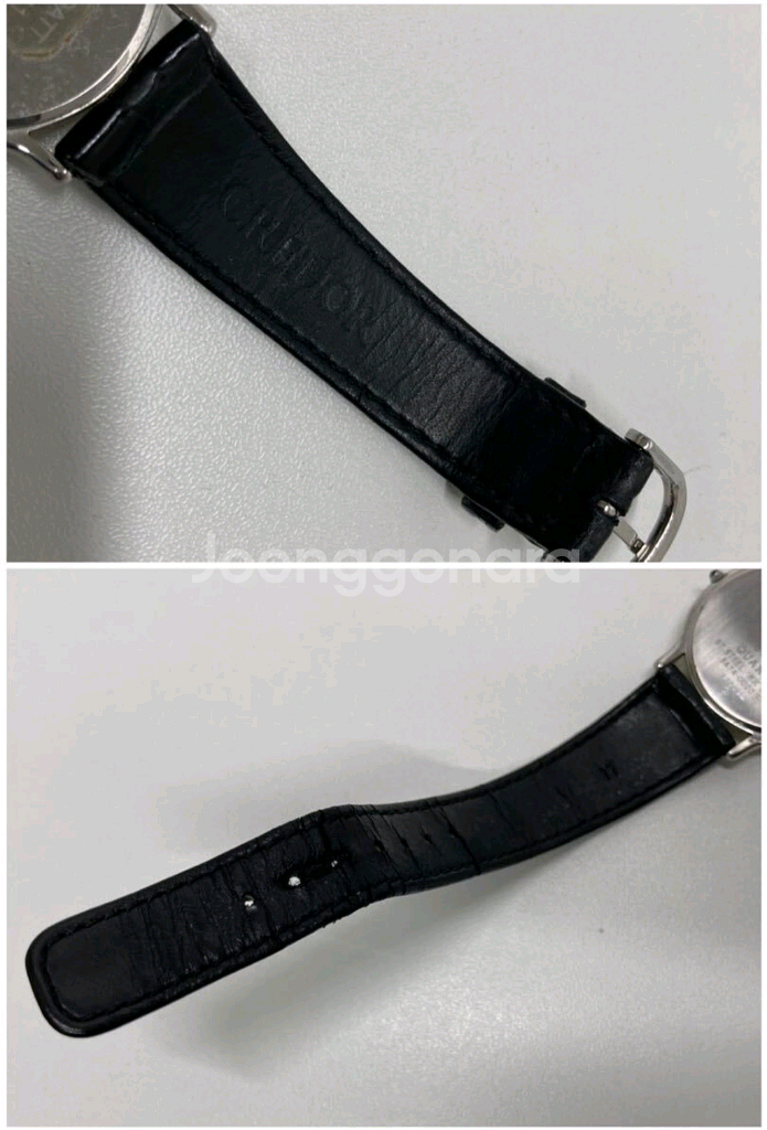 크레도르18k골드베젤 33mm남녀공용 하이엔드--5