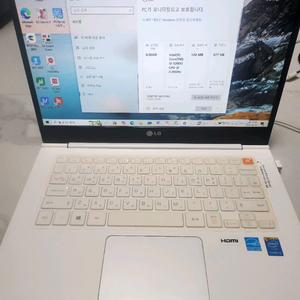 LG gram 노트북(14인치 i5 8램 512SSD)