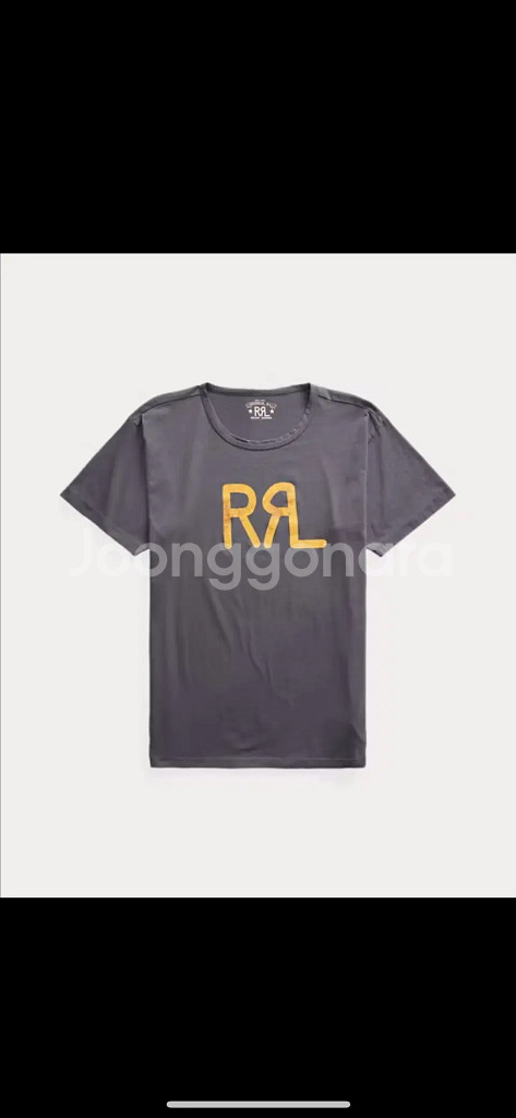 RRL 반팔티 M--0