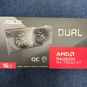 아수스 듀얼 rx7800xt 16gb