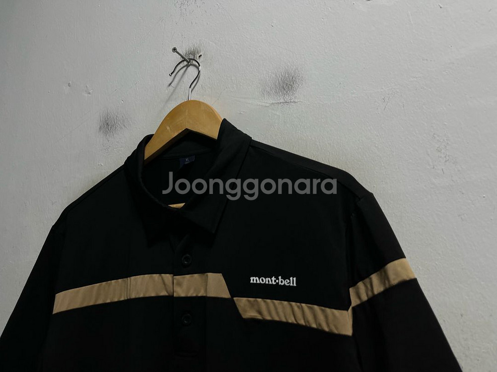 105 몽벨 기능성 스판 반팔 카라티--1