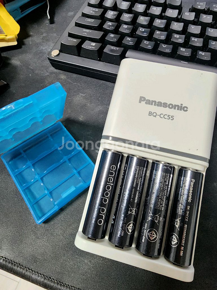 에네루프 프로 x4 + 파나소닉 정품 충전기 + 케이스--0