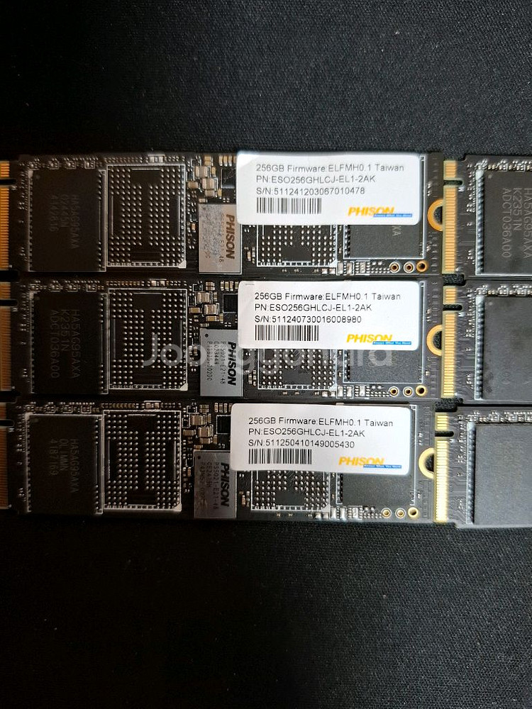 컴퓨터 저장장치 M.2 NVME SSD 256GB--1