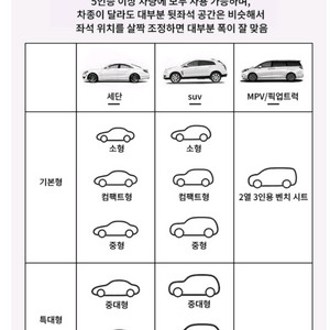 차량뒷좌석매트