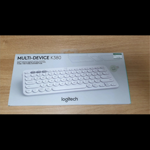 로지텍 K380 멀티 블루투스 키보드 화이트 새상품