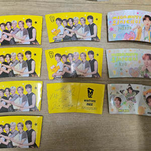 라이즈 NCT 엔시티위시 위시데이 메가커피 컵홀더 일괄
