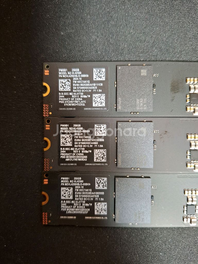 삼성 PM9B1 1 M.2 NVME SSD 256GB--1