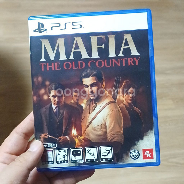 PS5 마피아 올드컨트리 코드사용 반값택배 택포 팝니다--0
