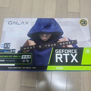 3080 갤럭시sg블랙 as24년