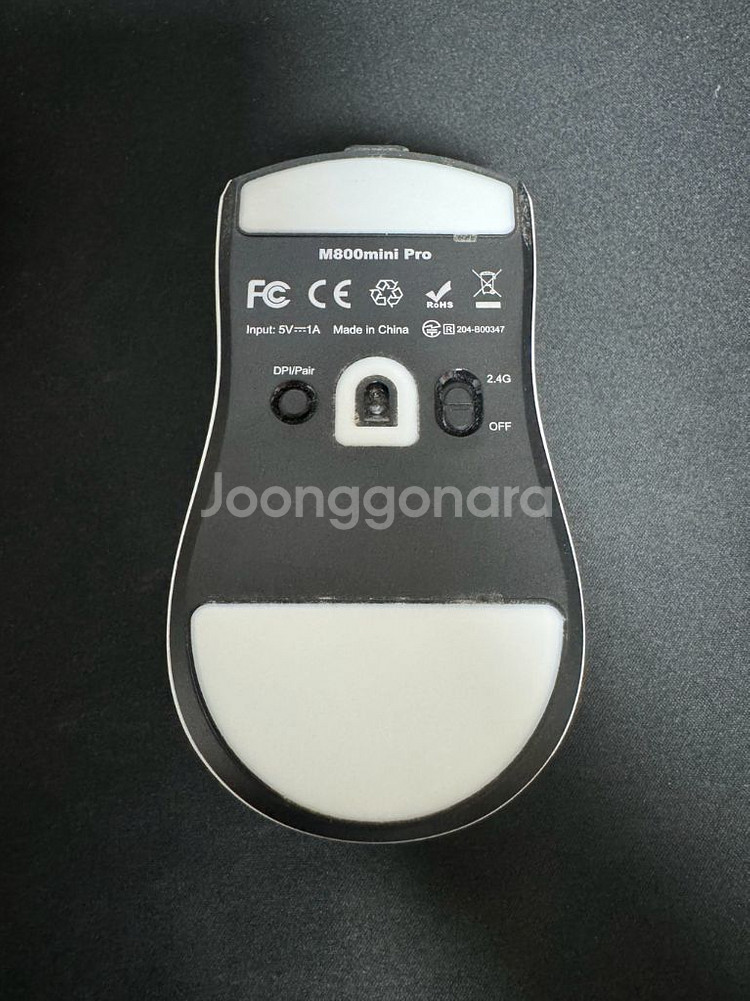 Delux M800 mini pro 화이트 무선마우스--1