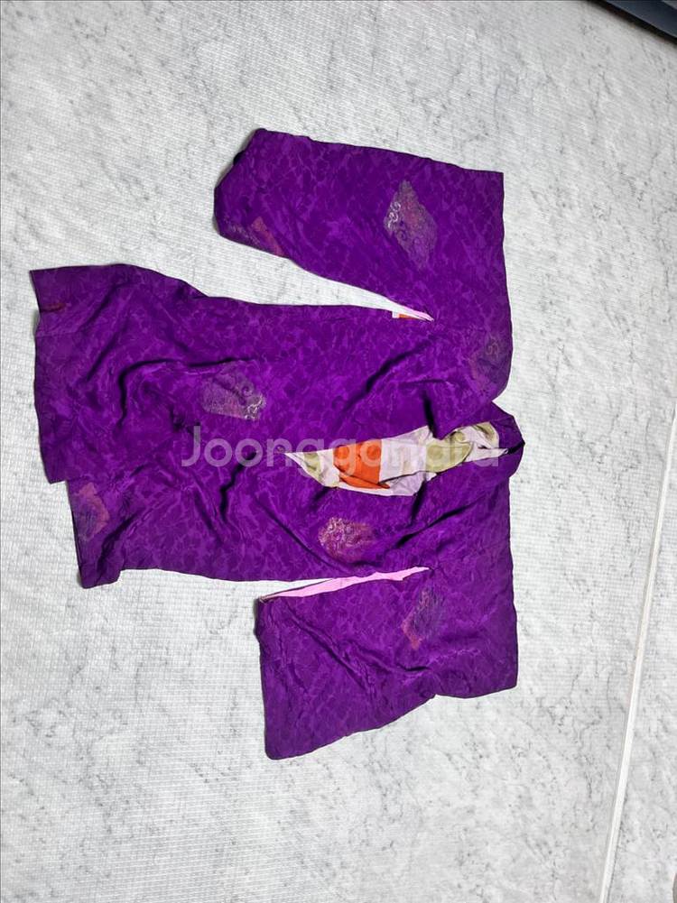 빈티지 하오리 기모노 전쟁 전(추정) / 가몬--0