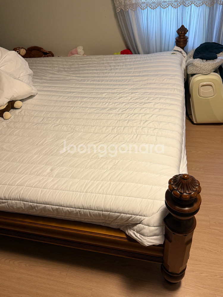 앤틱 슈퍼킹 침대--2