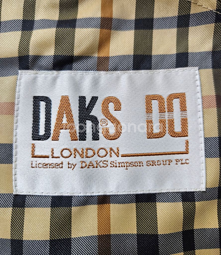 95)닥스DAKS 노바체크 조끼베스트--3