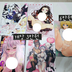각종 일러스트, 동인지 및 pvc카드 판매