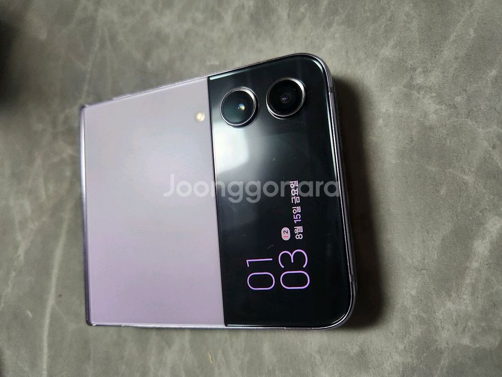 삼성 갤럭시 Z Flip 4 256G 라벤더--3