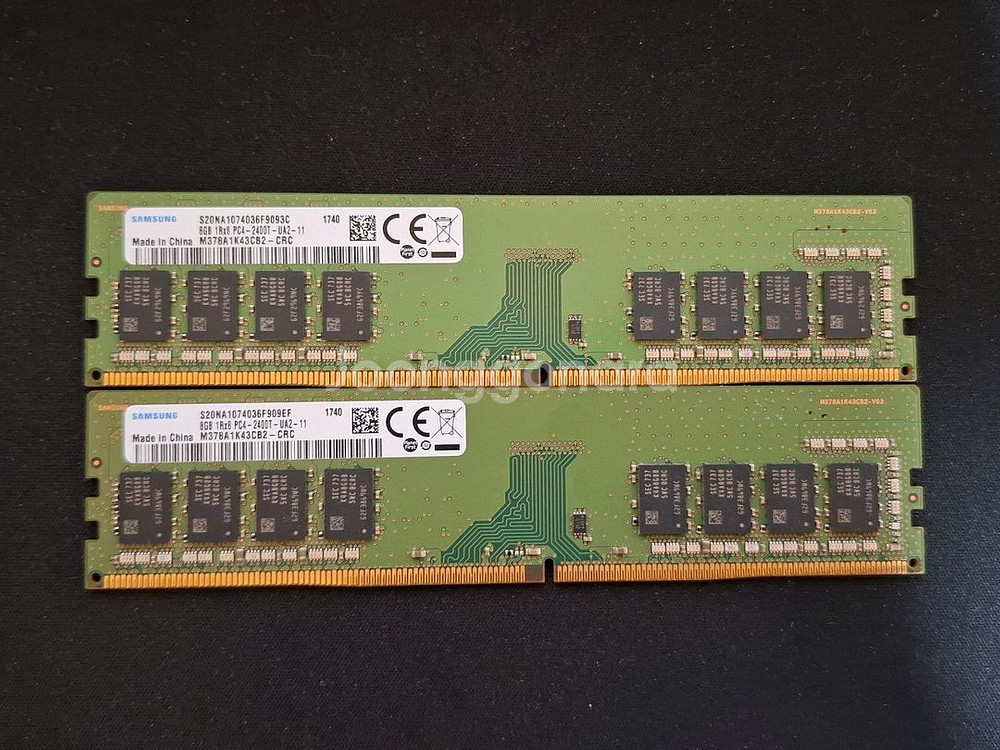 삼성 메모리 DDR4 2400T 16GB(8GB두개)--0