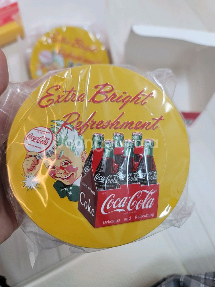 타이토쿠지 Coke 코카콜라E상 틴케이스 수납 제일--0