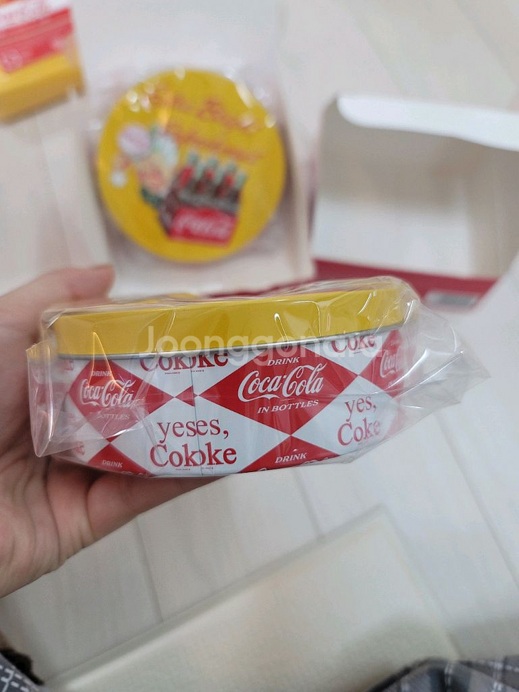 타이토쿠지 Coke 코카콜라E상 틴케이스 수납 제일--2