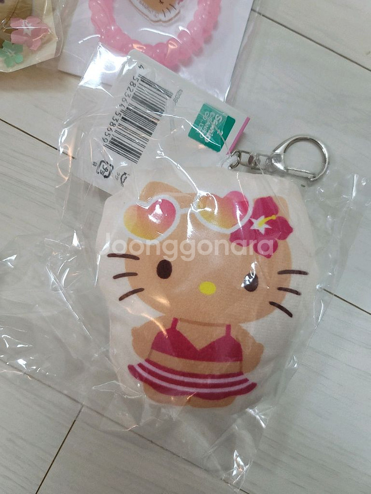 태닝키티 케이스 보관통 머리끈 인형 파우치 pvc--4