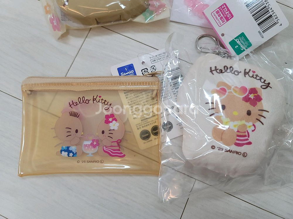 태닝키티 케이스 보관통 머리끈 인형 파우치 pvc--5