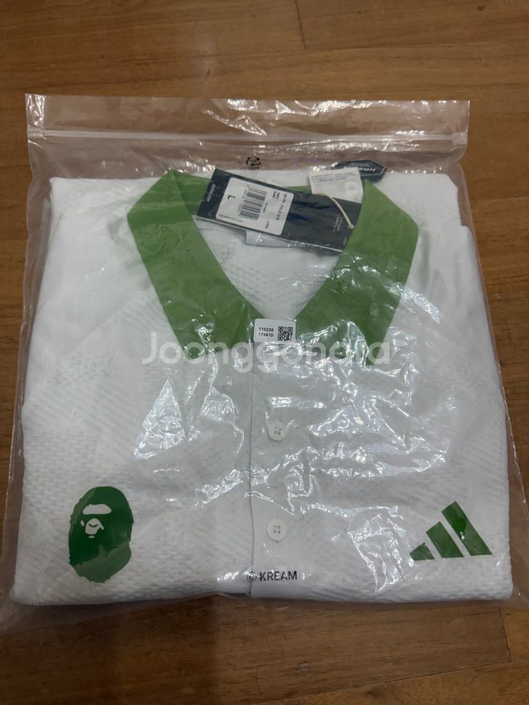아디다스 x BAPE 숏슬리브 골프 폴로셔츠--1