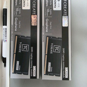 미개봉 노트북ddr5 RAM 32gb 5600 2개