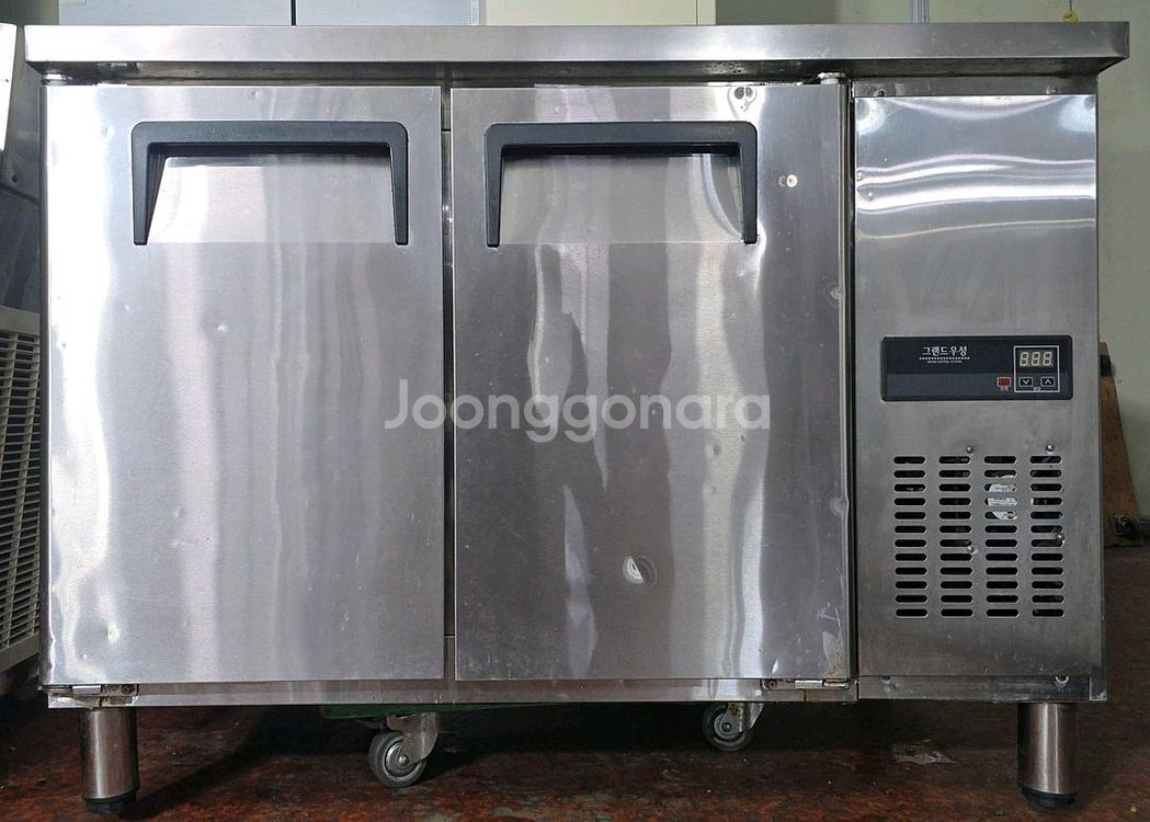 업소 반찬 냉장고, 간냉식 1200 사이즈 올스텐 가까--0