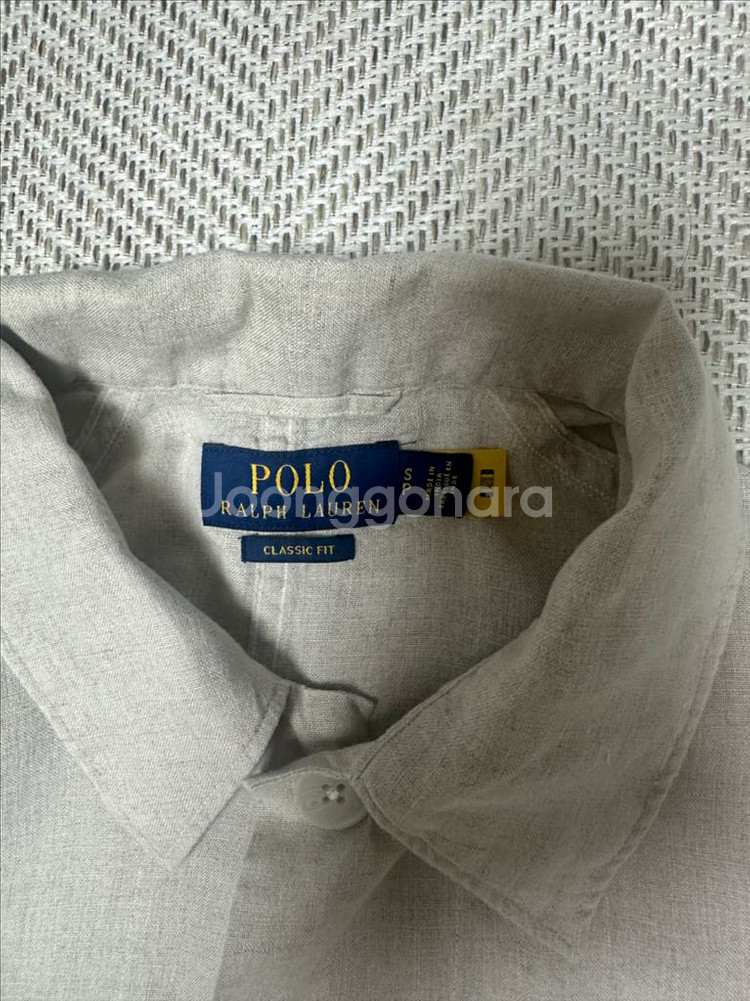 polo 폴로 랄프로렌 린넨 셔츠 자켓 xl--5