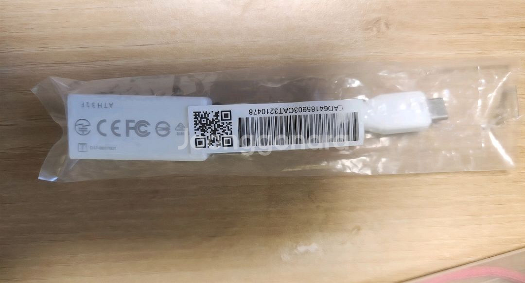 LG 정품 C타입 LAN 젠더--3