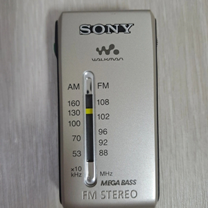 (소니) SONY 초소형 미니 휴대용 FM/AM 라디오