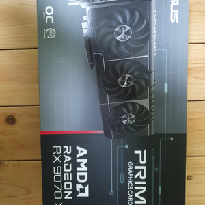 구매한지 일주일된 ASUS 9070xt 판매합니다