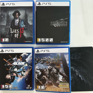 ps5 몬스터헌터 와일즈, 스텔라블레이드, p의거짓 등