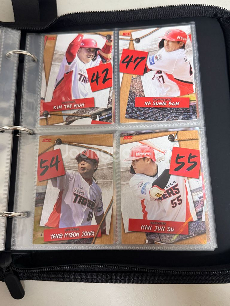 KBO SCC 포토카드 25 기아타이거즈 일괄--8
