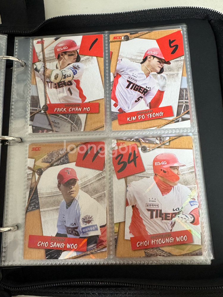 KBO SCC 포토카드 25 기아타이거즈 일괄--7