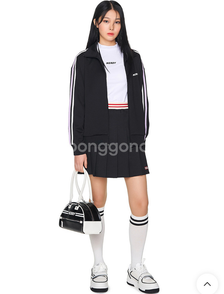 널디 미니 볼링 백 블랙 새상품--2