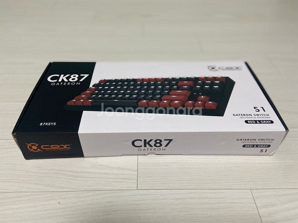 기계식키보드 Cox CK87 적축--2