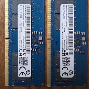 노트북 메모리 RAMAXEL DDR5 12GB 판매