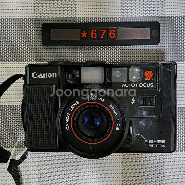 캐논 AF 35M 필름카메라--0