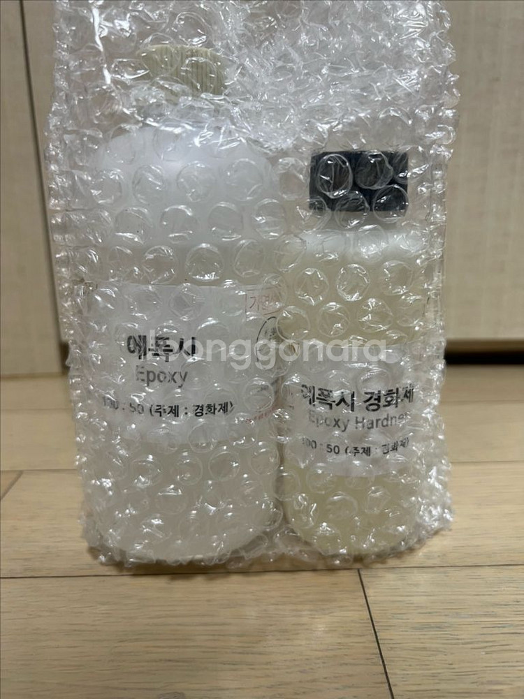 카본 에폭시 400g + 경화제 200g 미사용--0