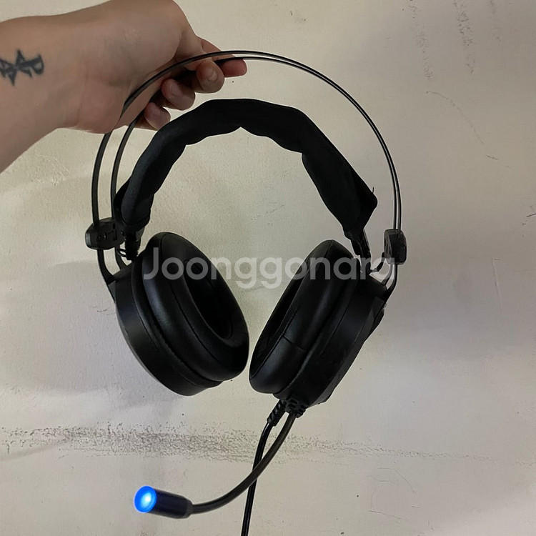 녹스 NOX NX-4 블랙 헤드셋 키보드 마우스 스피커--1