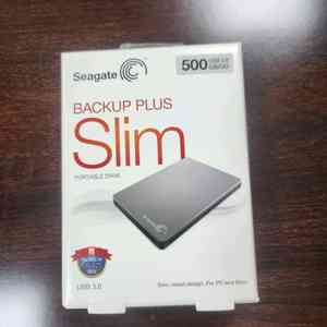 Seagate 슬림 외장하드 500G