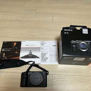 SONY a7c 풀프레임 미러리스 카메라