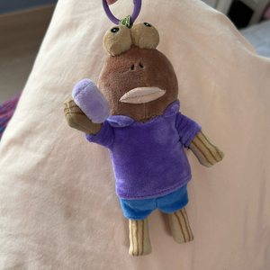 정품 팝마트 스폰지밥 비키니시티 친구들 인형 키링