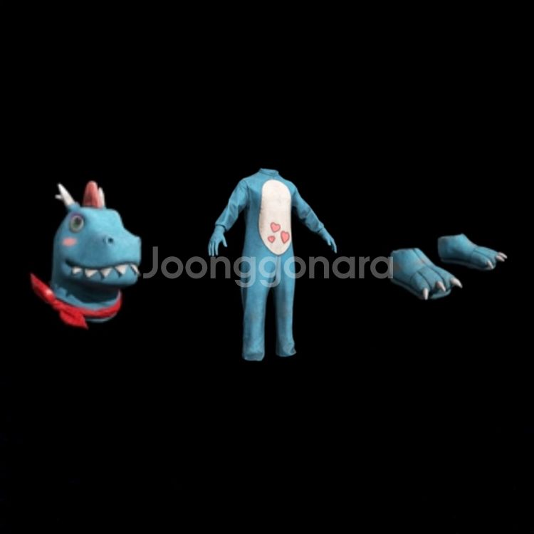 배그 스킨코드 다이노랜드 세트--0