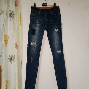 신축성 좋은 여성 스키니진 S