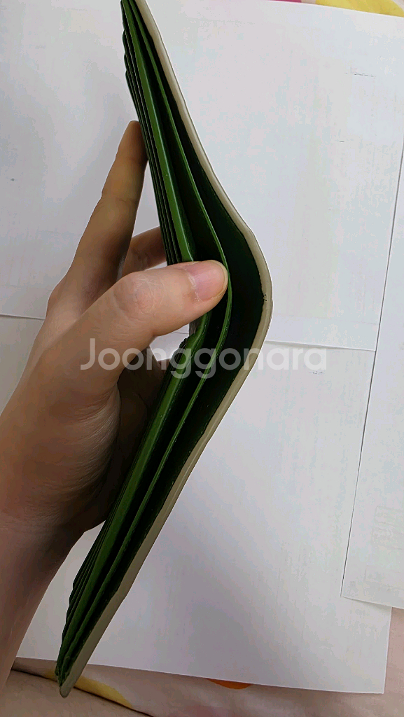 보테가베네타 인트레치아토 투톤 남성 반지갑--6