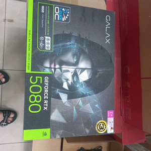 갤럭시 RTX5080 BLACK OC 미개봉신품