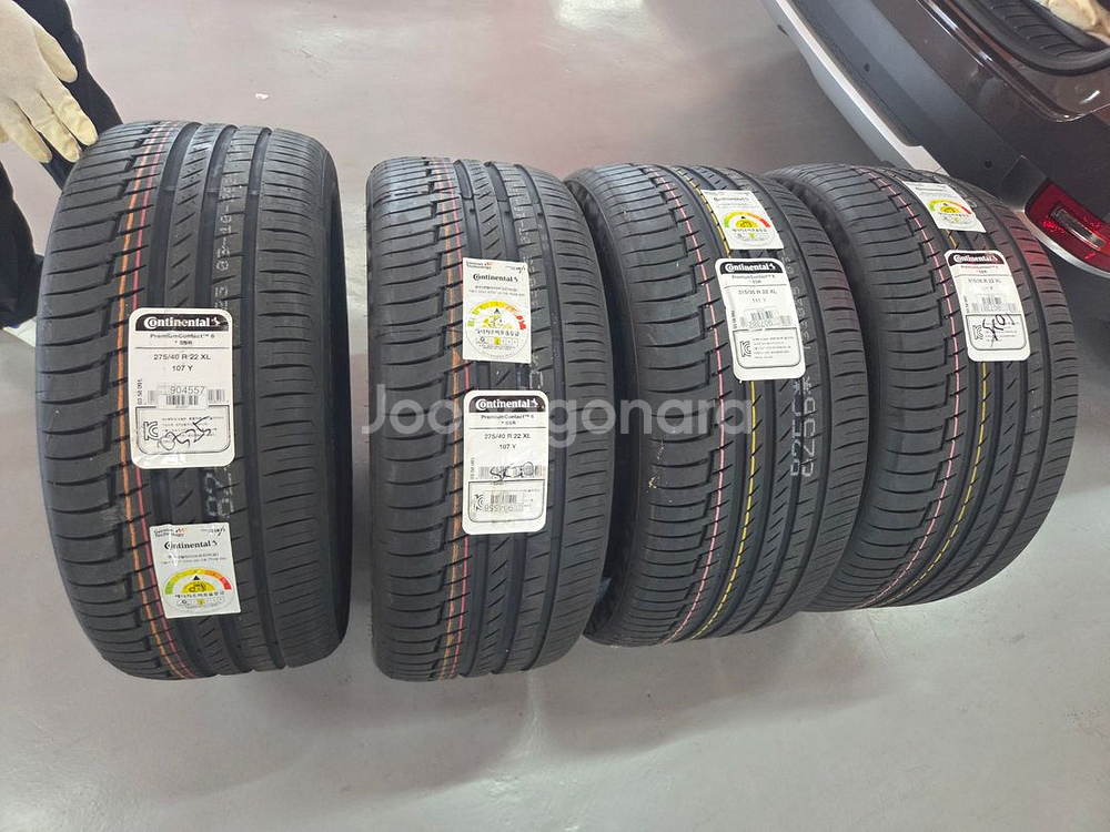 bmw x7콘티넨탈 프리미엄콘택트6ssr 런플랫 타이어--0